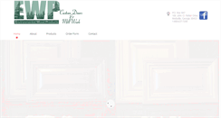 Desktop Screenshot of ewpdoors.com